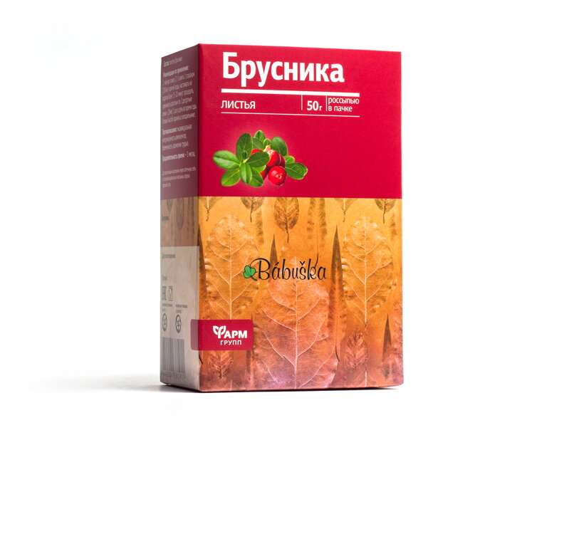 Brusnica pravá – list 50g Brusnica pravá – list 50g