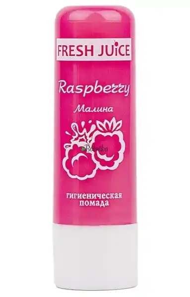 Balzam na pery Malina 3,6g Fresh Juice, záruka do 12,2025 Balzam na pery Malina 3,6g Fresh Juice, záruka do 12,2025